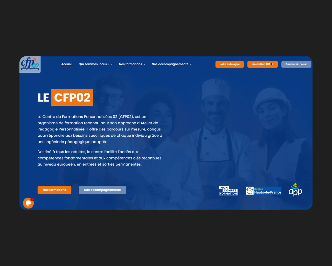 Centre de Formations Personnalisées 02